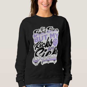 11 T-Shirt-Schuhe mit schwachem Violett, die ich g Sweatshirt