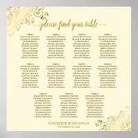 11 TafelGold Hochzeitskartentream