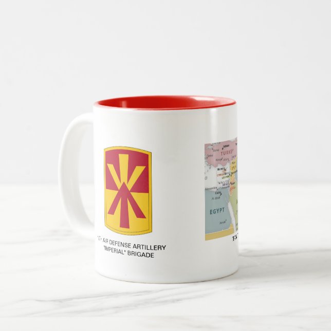 11. Tasse für Brigade-Brigade-Artillerie (Vorderseite Links)