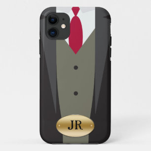 11 Tuxedo iPhone 5S Monogram Coque