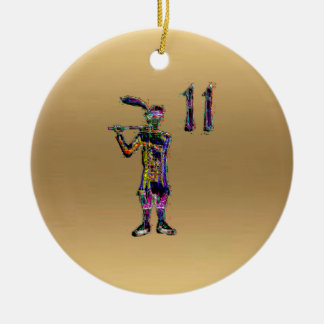 11. u. 12. Tagesweihnachtsdekoration, Keramik Ornament