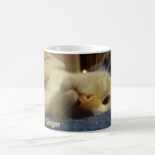 11 Unze-Kaffee-Tasse, die Ingwer kennzeichnet Kaffeetasse (Mittel)