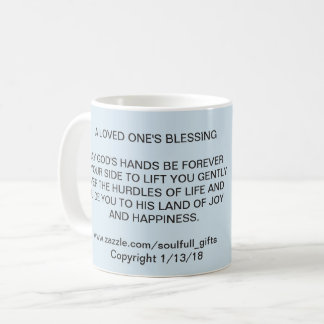 11 Unze. KAFFEE-TASSE mit "GELIEBT IRGENDJEMANDES Kaffeetasse