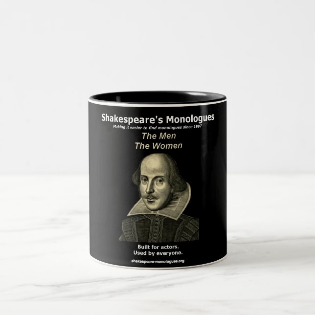 11-Unze-schwarze u. weiße Tasse (Mittel)