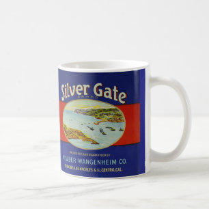 11 Unze. Tasse mit Vintagen Lachsen kann