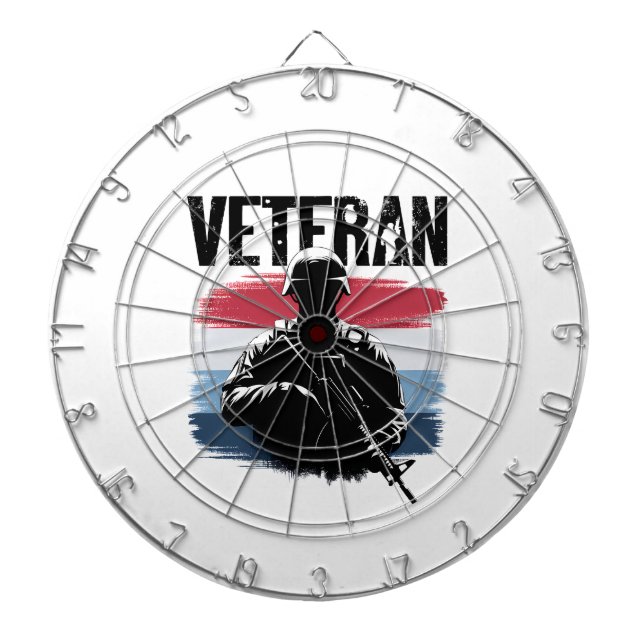 #11  Veteranen-Dart-Scheibe  Dartscheibe (vorne)