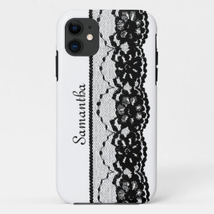 11 Vintage Français Lace iPhone 5 à peine Coque
