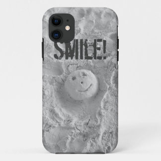 11 Visage dans le coque iphone de sable