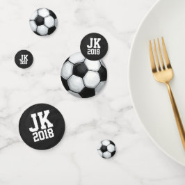 11 von 12 Personalisierten Fußballfeldern Konfetti