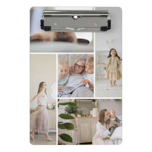 11 Vorlage für die FotoCollage Personalisiert Mini Klemmbrett