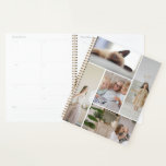 11 Vorlage für die FotoCollage Personalisiert Planer<br><div class="desc">11 Foto Collage Template Personalisiert Personalisiertes, modernes und stilvolles monogrammatisches Design aus Ricaso</div>