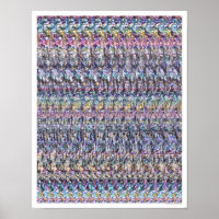 11"x14" "Night-Mare" 3D-Poster von Magic Eye®