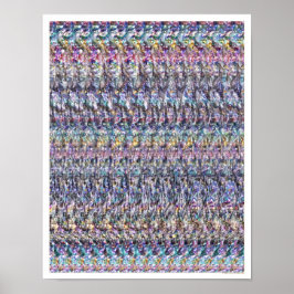 11"x14" "Night-Mare" 3D-Poster von Magic Eye® Poster