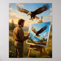 11 X 14 Herunterladbar Der Künstler Adler