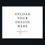 11" x 14" Poster - Landschaft<br><div class="desc">Passen Sie Ihre Karte in Templett an. Nachdem Sie die Bearbeitung abgeschlossen haben,  laden Sie Ihre Datei im JPG-Format herunter (vergessen Sie nicht,  die Blindoption zu aktivieren). Laden Sie Ihr Design hier hoch,  indem Sie auf den blauen Button "Personalisieren" klicken.</div>