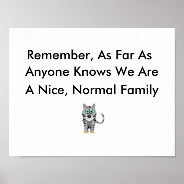 11 X 8,5 Poster (mat) (Devant)