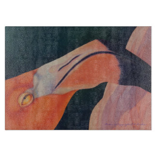 11" x 8" planche à découper en verre de Flamant