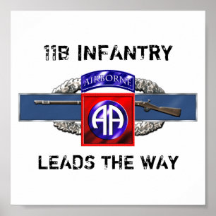 11B 82. Im Flugzeug Division Poster
