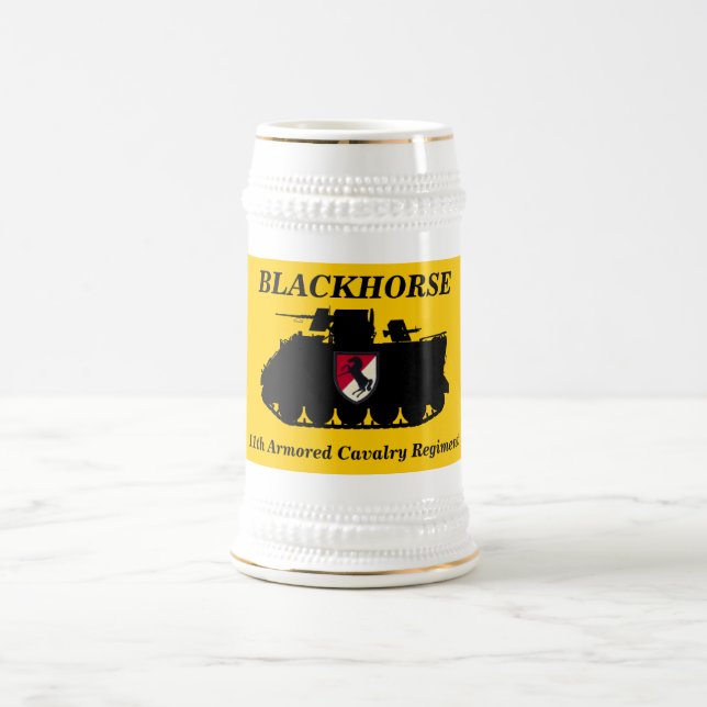 11ème ACR ACAV et tasse blanche de voyage de (Centre)
