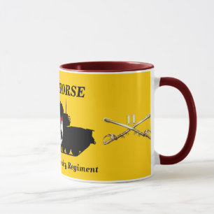 11ème ACR M48A3 Patton et tasse croisée de sabre