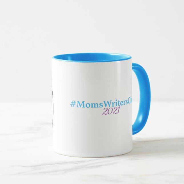 11oz Blau/Blau Tasse (VorderseiteRechts)