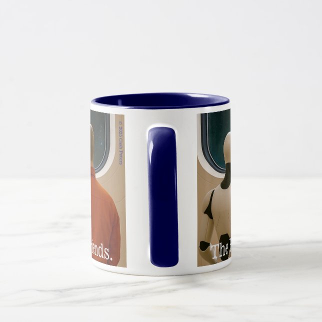 11oz Kaffee-Tasse "Wir gehen zu den Sternen" Tasse (Griff)