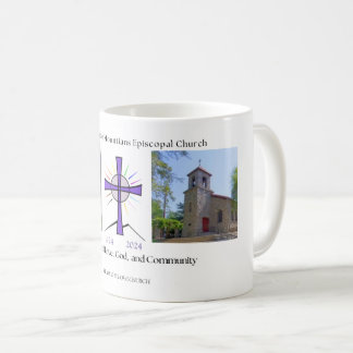 11oz St. Luke's Centennial Logo 1924-2024 Tasse