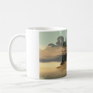11oz-Tasse mit "Magie des Nebels"-Bild Kaffeetasse