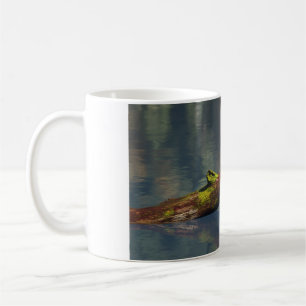 11oz-Tasse mit "Wiedergeburt (Grün)"-Bild Kaffeetasse