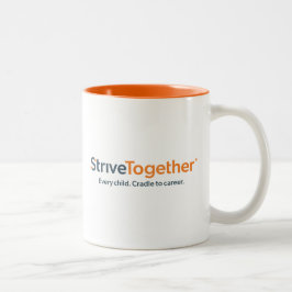 11oz-Tasse - oranges Innenleben Zweifarbige Tasse