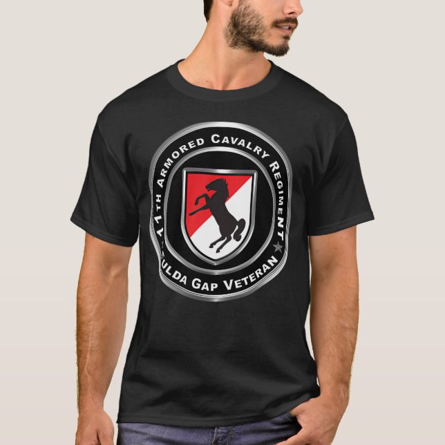 11Th Armored Cavalry Regiment Fulda Gap T-Shirt (Vorderseite)