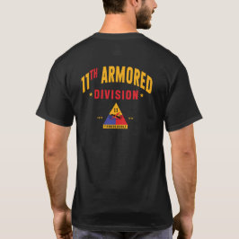 11th Armored "Thunderbolb" Division Custom T-Shirt