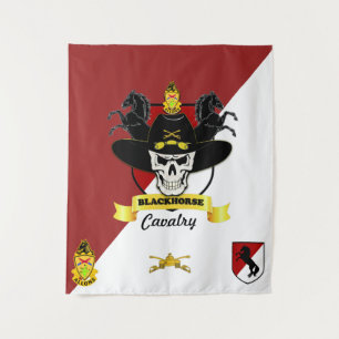 11th Blackpour Tapestry Medium Wandteppich