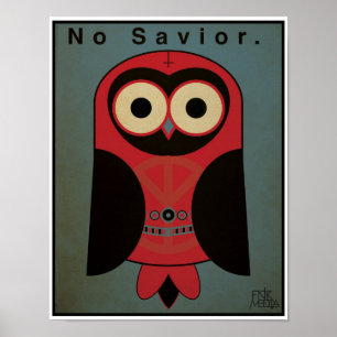 11x14" Antireligiöse Schale (Dunkle Farbschemata) Poster