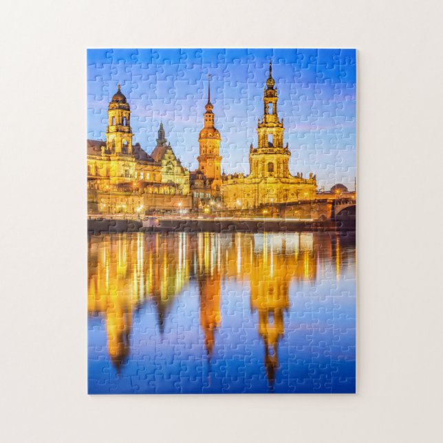 11x14 Foto Puzzle mit Geschenkboxen Dresden (Vertikal)