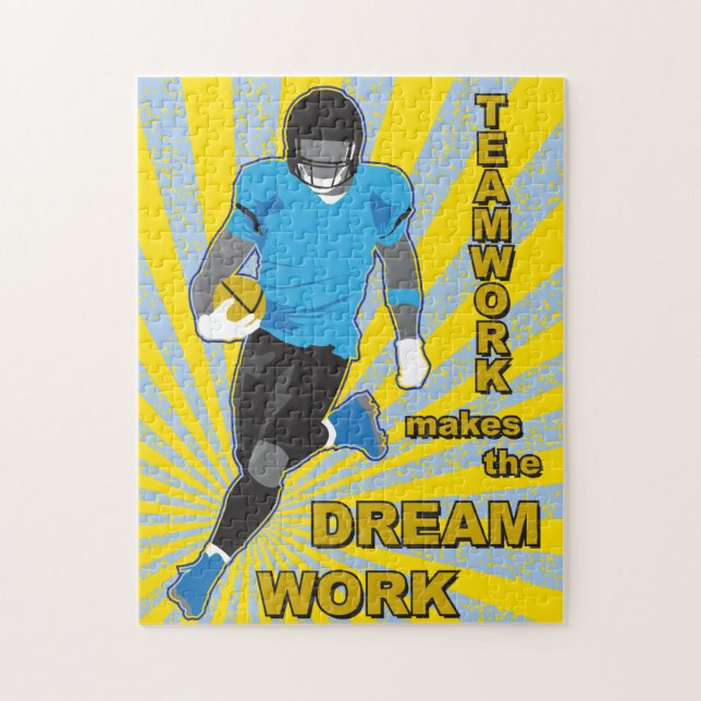 11x14 Fußball-Puzzle für Colorblinde (Vertikal)