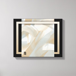 11x14" Sandy Tornado Trend Abstrakt Art Beige Leinwanddruck