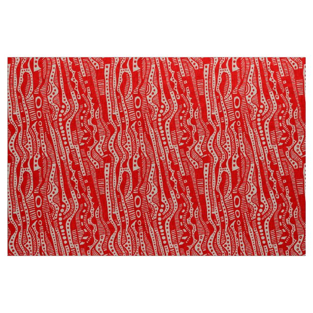12015 - Rot Stoff (Yard (91,4 cm))