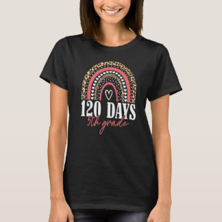 120. Schullehrer 120 Tage der 5. Klasse T-Shirt
