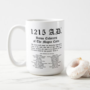 1215 A.D.™ Magna Carta Baron Enforcers Classic Tas Kaffeetasse