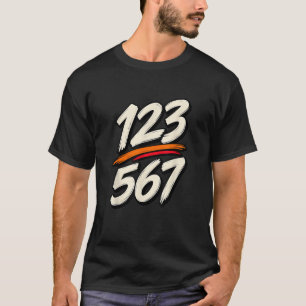 123 567 Salsa-Tanz Humor Für Tanzmutter T-Shirt