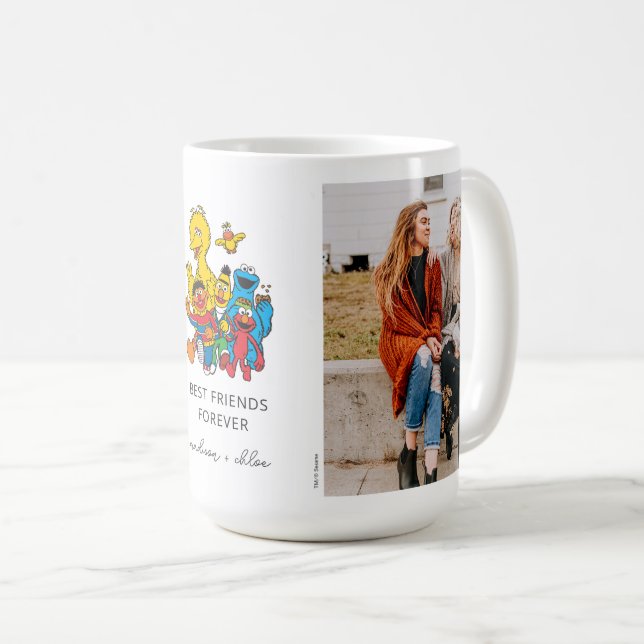 123 Sesamstraße | Die besten Freunde - Foto Kaffeetasse (VorderseiteRechts)