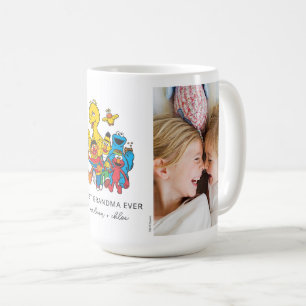 123 Sesamstraße Oma-Foto Kaffeetasse