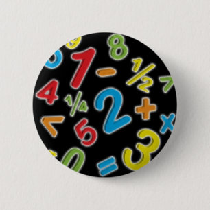 123 Zahlen Mathematik Button