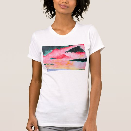 124 - Das übergroße T-Stück der Frauen T-Shirt
