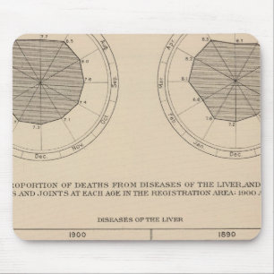 124 Erkrankungen des Verdauungsapparates, Leber Mousepad