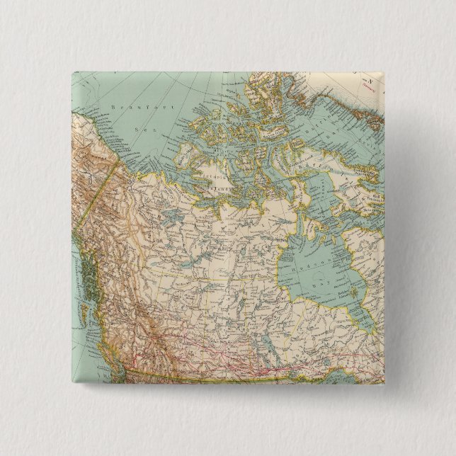 12526 Kanada, Alaska, Grönland Button (Vorderseite)
