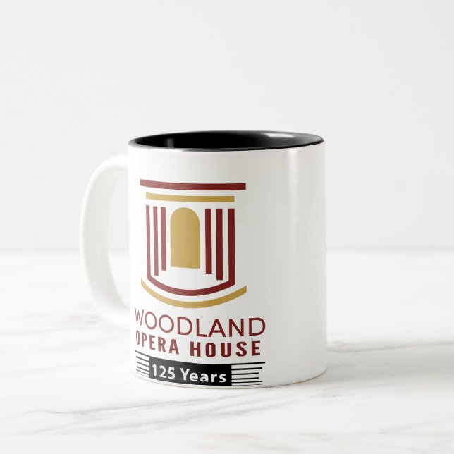 125. Zwei-Tone-Tasse (11 oz.) Zweifarbige Tasse (Vorderseite Links)