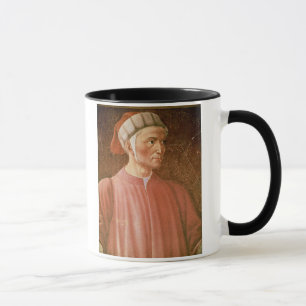 (1265-1321) Detail Dante Alighieris seines Tasse