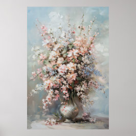 1280 Floral Poster
